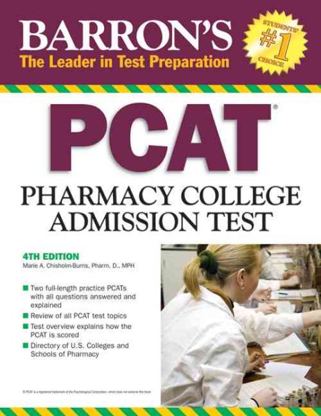 Barron's PCAT: Pharmacy College Admissions Test (Barron's: The Leader in Test Preparation)