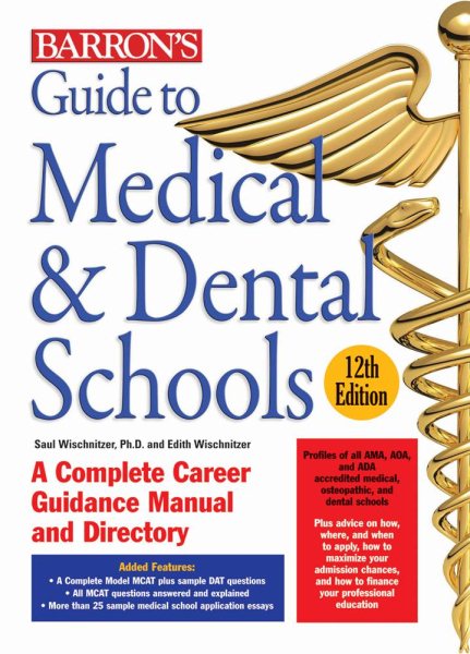 Barron's Guide to Medical & Dental Schools cover