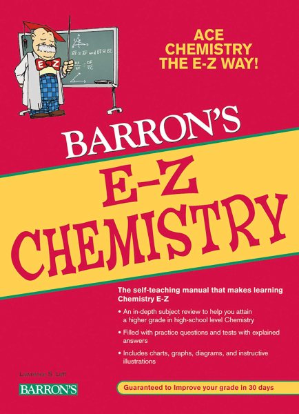 E-Z Chemistry (Barron's E-Z Series) cover