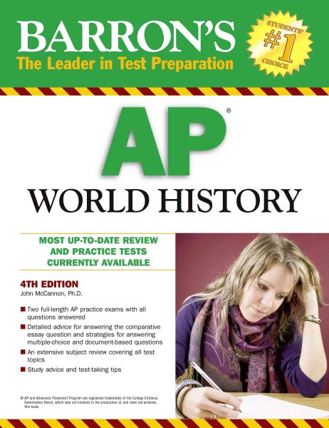 Barron's AP World History cover