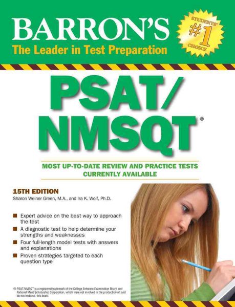 Barron's PSAT/NMSQT (Barron's: The Leader in Test Preparation) cover
