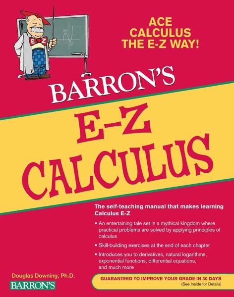 E-Z Calculus (Barron's Easy Way) cover