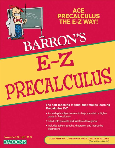 Barron's E-Z Precalculus cover