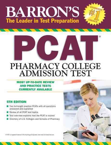 Barron's PCAT: Pharmacy College Admission Test cover