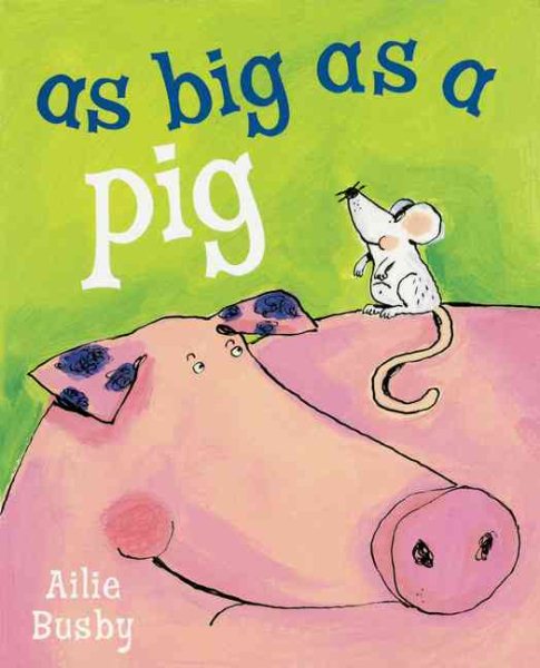 As Big As a Pig (Storyboards) cover