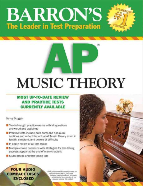 Barron's AP Music Theory with Audio Compact Discs