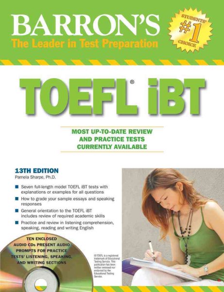 Barron's TOEFL iBT (Barron's: The Leader in Test Preparation)