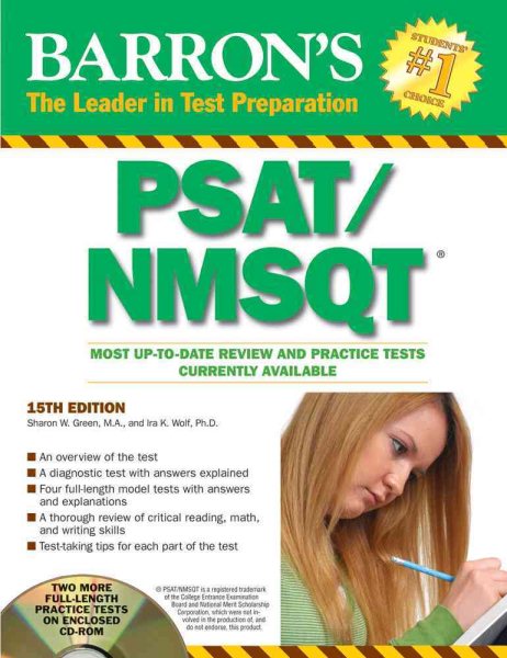 Barron's PSAT/NMSQT with CD-ROM