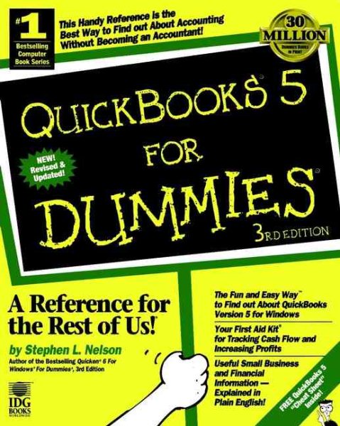 QuickBooks 5 For Dummies cover