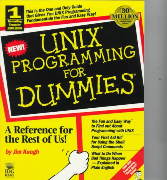 Unix Programming for Dummies cover