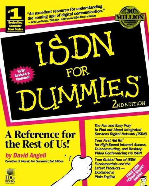 ISDN For Dummies cover