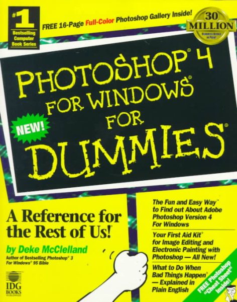 Photoshop 4 for Windows for Dummies cover