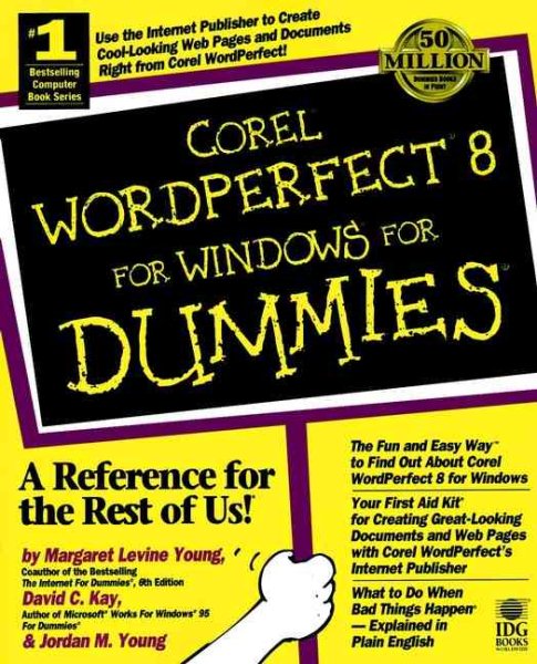 Corel WordPerfect 8 For Windows For Dummies