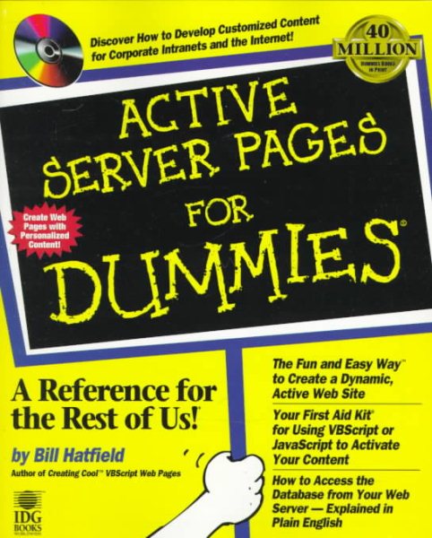 Active Server Pages for Dummies