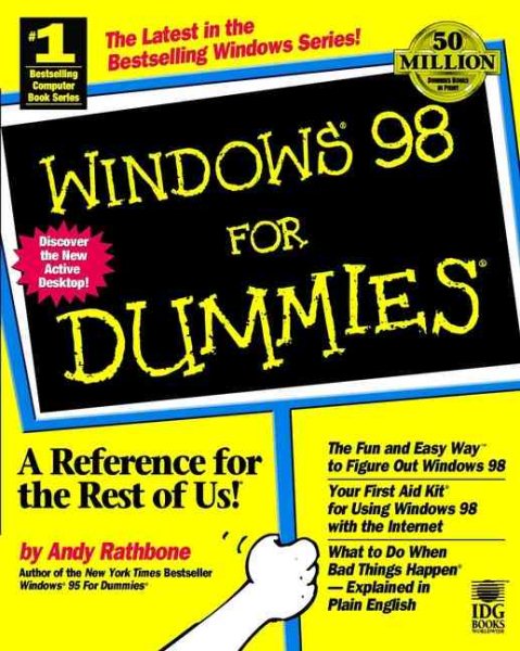 Windows 98 For Dummies cover