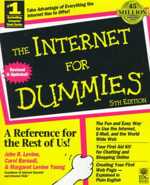 The Internet for Dummies cover