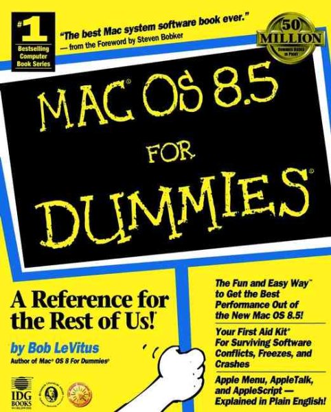 Mac OS 8.5 For Dummies cover