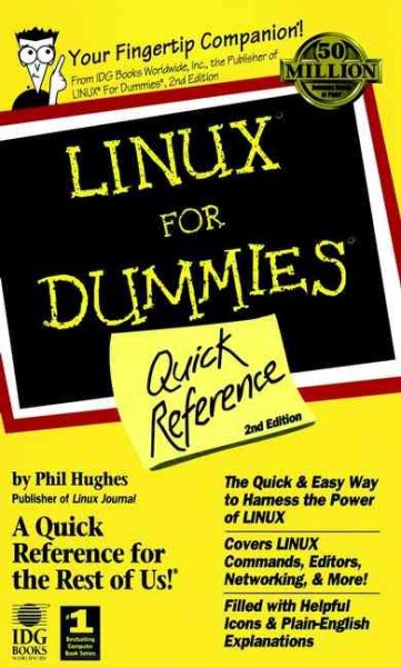 Linux For Dummies: Quick Reference cover