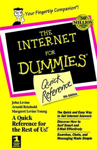 The Internet For Dummies: Quick Reference cover