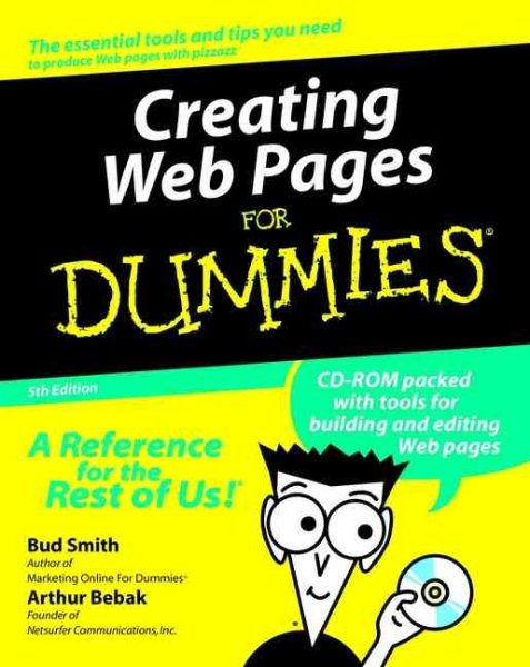 Creating Web Pages For Dummies cover