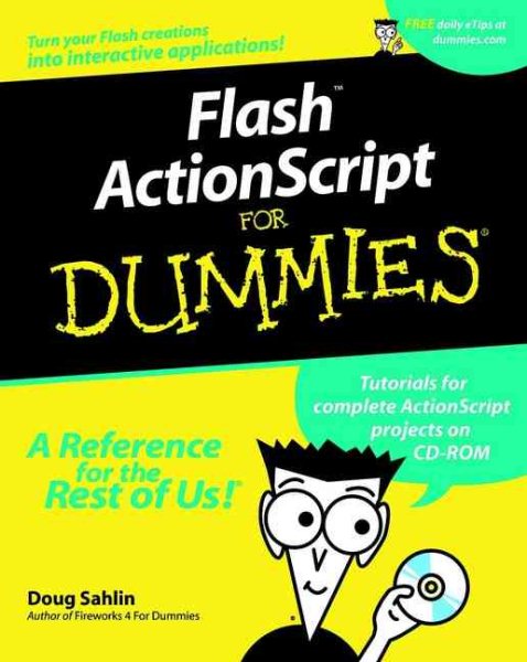 Flash ActionScript For Dummies cover