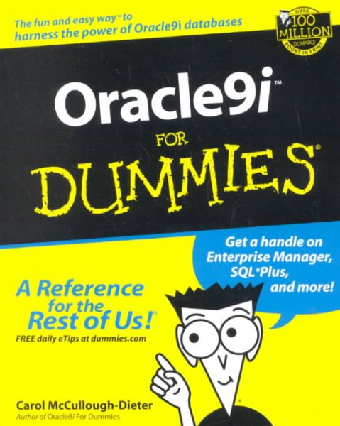 Oracle9i For Dummies cover