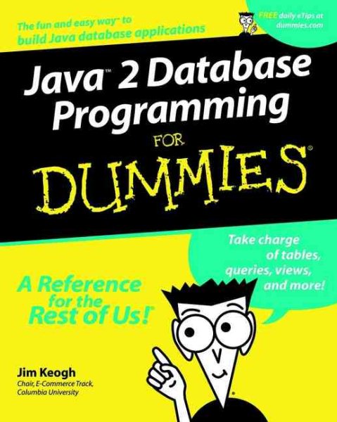 Java 2 Database Programming For Dummies cover