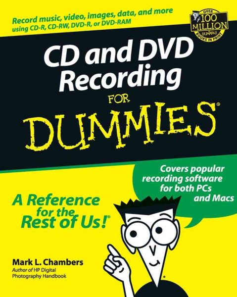 CD and DVD Recording For Dummies (For Dummies (Computer/Tech)) cover