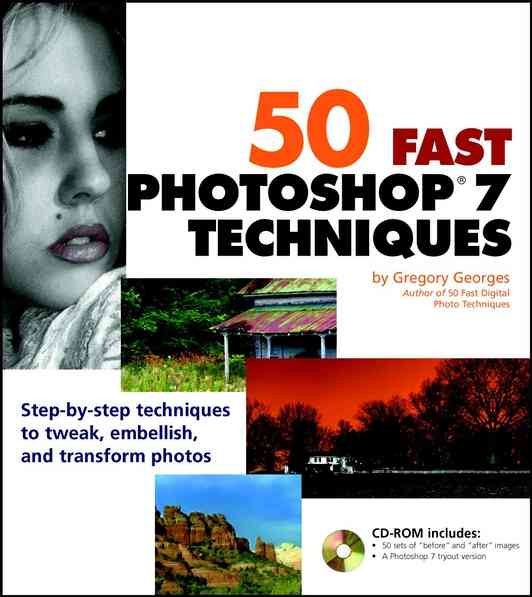 50 Fast Photoshop 7 Techniques cover