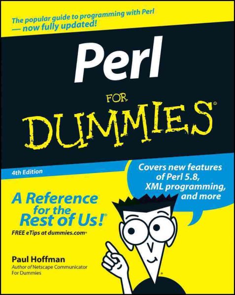 Perl For Dummies cover