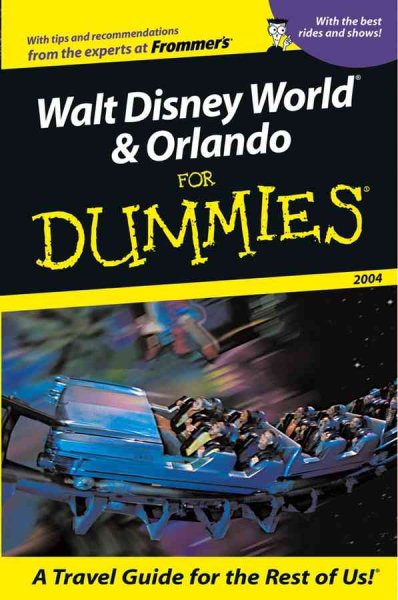 Walt Disney World & Orlando For Dummies 2004 cover