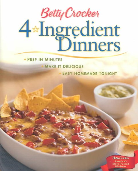 Betty Crocker 4-Ingredient Dinners cover