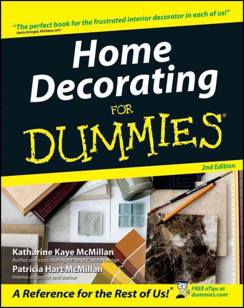 Home Decorating For Dummies cover