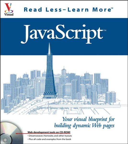 JavaScript: Your visual blueprint for building dynamic Web pages (Visual Read Less, Learn More) cover