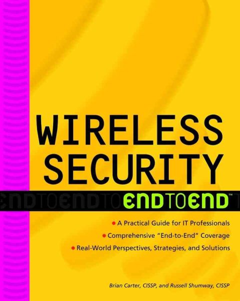 Wireless Security End-to-End cover
