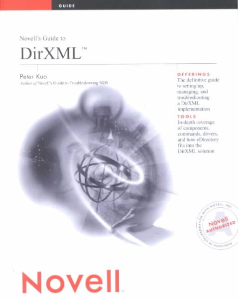 Novell?s Guide to DirXML (Novell Press) cover