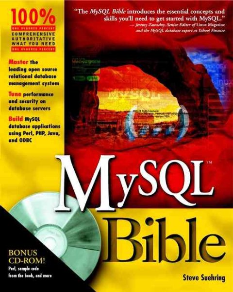 Mysql Bible w/Cd cover