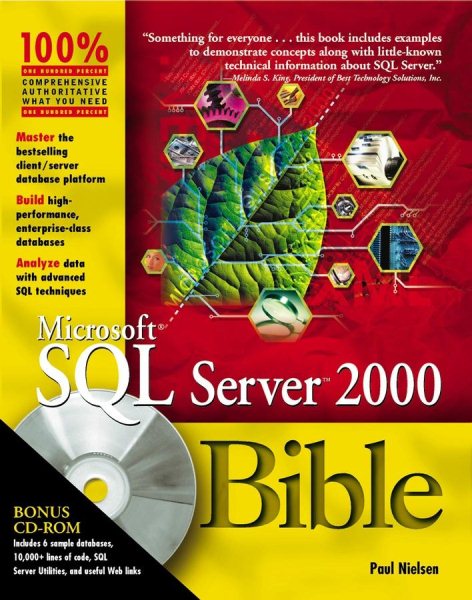 Microsoft SQL Server 2000 Bible cover