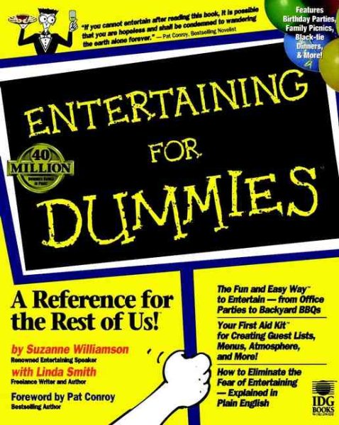 Entertaining For Dummies cover