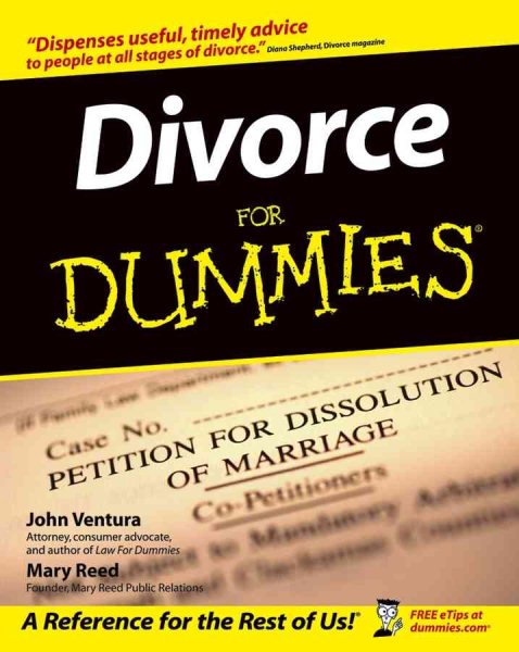 Divorce For Dummies cover