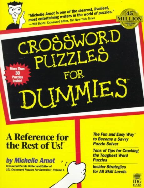 Crossword Puzzles For Dummies cover