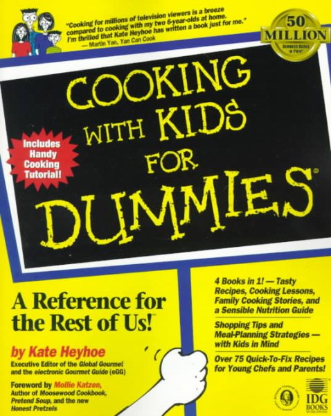 Cooking With Kids for Dummies cover