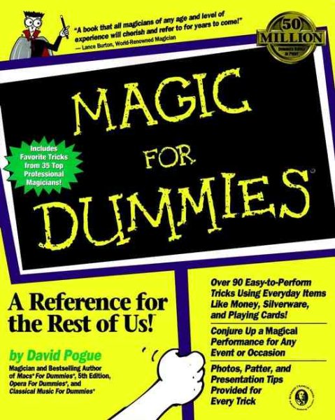 Magic For Dummies cover