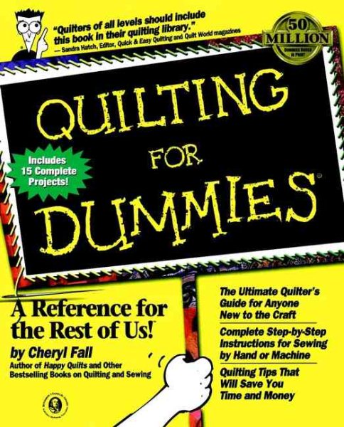 Quilting For Dummies? (For Dummies (Computer/Tech))