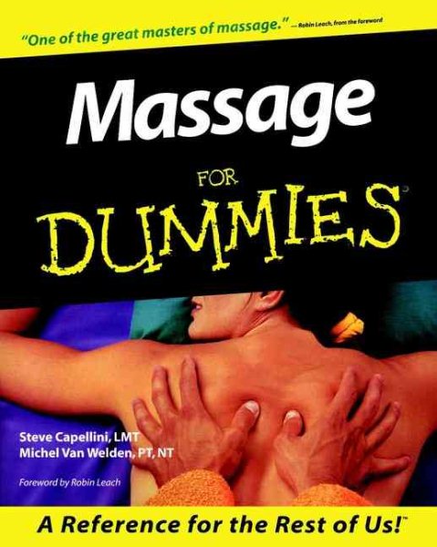 Massage For Dummies cover