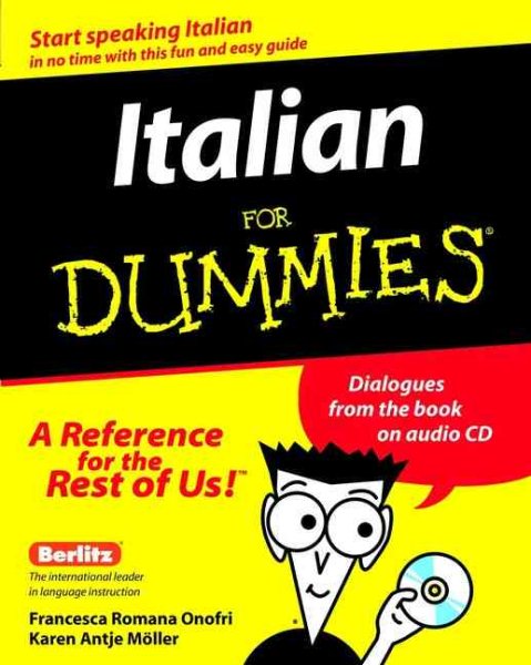 Italian for Dummies (With Audio CD) cover