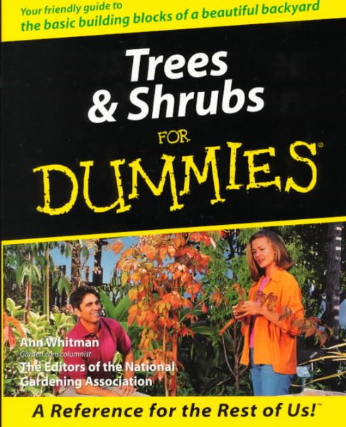 Trees & Shrubs For Dummies cover