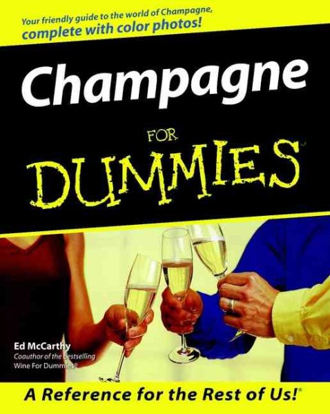 Champagne For Dummies cover