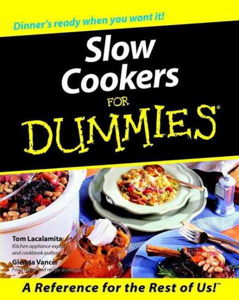 Slow Cookers For Dummies cover
