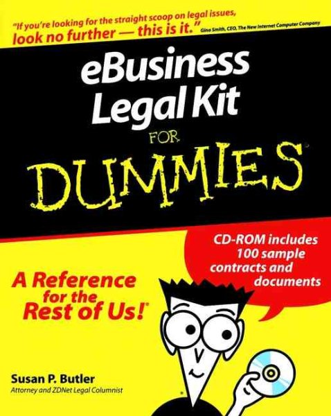 eBusiness Legal Kit For Dummies (For Dummies (Lifestyles Paperback)) cover